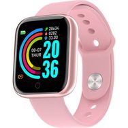 Keluofu D20 Y68S Pembe Akıllı Saat