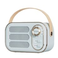 Keluofu Retro Trendy Beyaz Bluetooth Hoparlör
