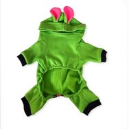 Kemique Shipy Pink Stripe Kulaklı Yeşil Xl Köpek Tulumu Kıyafeti