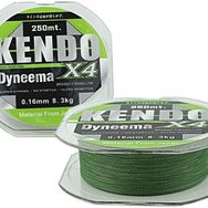 Kendo 250 mt Green 0,26 mm Dynema 4 Örgü