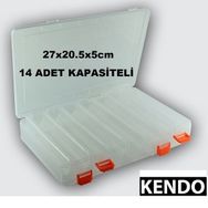 Kendo Büyük Çift Taraflı Rapala Kutusu