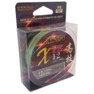 Kendo Dynema 8 Örgü 0.12 mm 250 m Multicolour 0.20 mm İp Misina