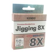Kendo Fluo Green 0,16 mm Jigging 8X Flash 300 mt Örgü İp