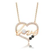 KENPAZAR 925 Ayar Love Kalp Kadın Gümüş Kolye