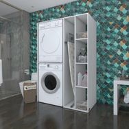Kenzlife Alyusha Çamaşır-Kurutma Makinesi Banyo Dolabı