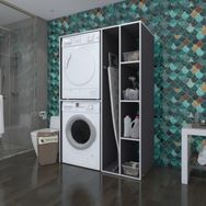 Kenzlife Alyusha Çamaşır-Kurutma Makinesi Banyo Dolabı