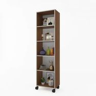 Kenzlife Beril Ceviz 168x40x20 cm Kitaplık