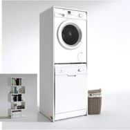 Kenzlife Borya Çamaşır-Kurutma Makinesi Kapaksız Arkalıksız Banyo Dolabı
