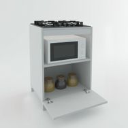 Kenzlife Demi Beyaz 85x60x57 cm Mutfak Dolabı