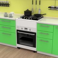 Kenzlife Erbiyum Ankastre Fırın Ocak Mutfak Dolabı