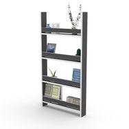 Kenzlife Fernur 120*060*10 Gri Duvar Rafı Kitaplık