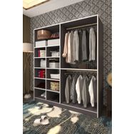 Kenzlife Fikret 180x180x45 Giysi Dolabı