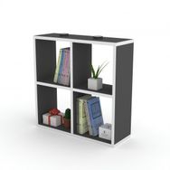 Kenzlife Gülbin 060*060*20 Gri Duvar Rafı Kitaplık