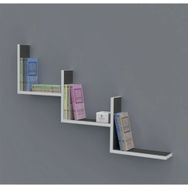Kenzlife Günan 060*090*20 Gri Duvar Rafı Kitaplık