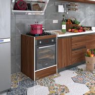 Kenzlife Helyum Ankastre Modülü Kabini Fırın Ocak Mutfak Dolabı