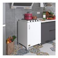 Kenzlife Hoşseda Beyaz 85x60x56 Mutfak Dolabı