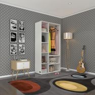 Kenzlife Hüsamettin 180*090*40 Beyaz Gardrop