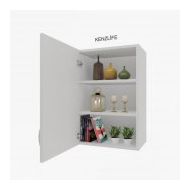 Kenzlife İrem 090.060.32 2 Raflı Kapaklı Ofis Banyo Kiler Evrak Kitaplık Mutfak Dolabı