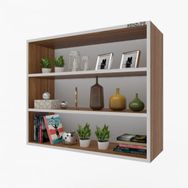 Kenzlife Itır Ceviz 90x90x30 cm Mutfak Dolabı