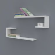 Kenzlife Kayra 015*060*20*2 Byz Duvar Rafı Kitaplık