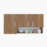 Kenzlife Mirandus Ceviz 60x120x22 cm Mutfak ve Banyo Dolabı