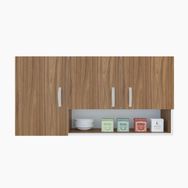 Kenzlife Mirandus Ceviz 60x120x32 cm Mutfak ve Banyo Dolabı