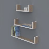 Kenzlife Müjgan 012*060-045-030*20 Crd Duvar Rafı Kitaplık