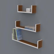 Kenzlife Müjgan 012*060-045-030*20 Cvz Duvar Rafı Kitaplık
