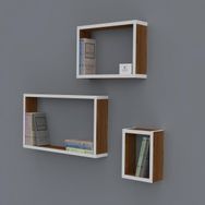 Kenzlife Neslişah 030*060*20*3 Cvz Duvar Rafı Kitaplık