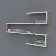 Kenzlife Nevres 060*100*20 Crd Duvar Rafı Kitaplık