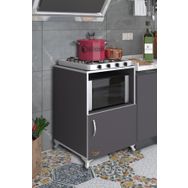 Kenzlife Revbahar Gri 85x60x56 cm Mutfak Dolabı