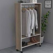 Kenzlife Rüknettin 120*060*30 Crd Tekerlekli Gardrop