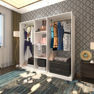 Kenzlife Temel 180X200X40 Beyaz Gardrop