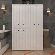 Kenzlife Yaromira 180x120x64 cm Çamaşır-Kurutma Makinesi Beyaz Banyo Dolabı