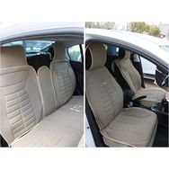 Kepmorpho BMW 3 Serisi 328 Lüx Ön Arka 5 Star Serisi Bej 5'li Oto Koltuk Minderi
