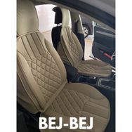 Kepmorpho Bmw 5 Serisi 523 Ön Arka 5'li Elegance Bej Lüx Oto Koltuk Minderi