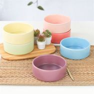 Keramika 14 cm 6 Adet 960 990 Rainbow Soft Matte Stackable Çorba Kasesi