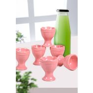 Keramika 7 cm 6 Adet Pembe Juliet Yumurtalık