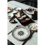 Keramika Black Rose 21 Parça 4 Kişilik Kahvaltı Takımı