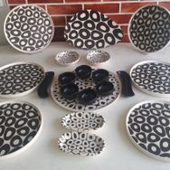 Keramika Black&White 20 Parça Kahvaltı Takımı