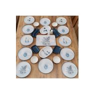 Keramika Blue Magıc 27 Parça 12 Kişilik Kahvaltı Takımı