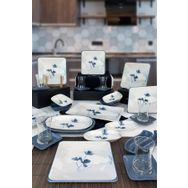 Keramika Blue Magic 29 Parça 6 Kişilik Kare Mavi Kahvaltı Takımı