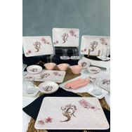 Keramika Floral Woman 27 Parça Siera 6 Kişilik Kahvaltı Takımı