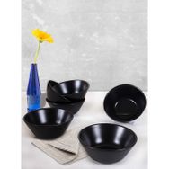 Keramika Hitit 6'lı 14 cm Mat Siyah Kase
