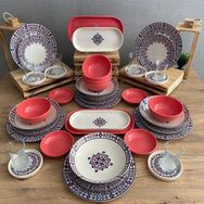Keramika Kera 44 Parça 6 Kişilik Yemek Takımı