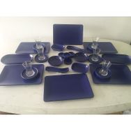 Keramika Mat Kobalt 30 Parça Kahvaltı Takımı
