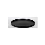 Keramika Mat Siyah Stackable 27 cm Servis Tabağı