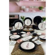 Keramika Sakura 36 Parça 6 Kişilik Kahvaltı Takımı