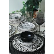 Keramika Shadow Nordic 24 Parça 6 Kişilik Yemek Takımı