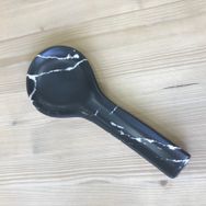 Keramika Siyah Mat Mermer Desen Kirli Kaşıklık